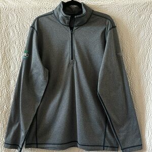 The North Face Tech 1/4 Zip Fleece Lined Pullover Long Sleeve Outerwear Shirt